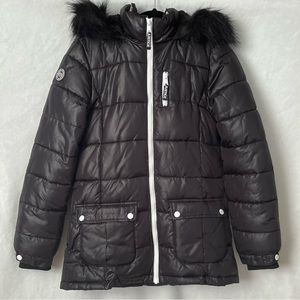 Justice Hooded Puffer Coat